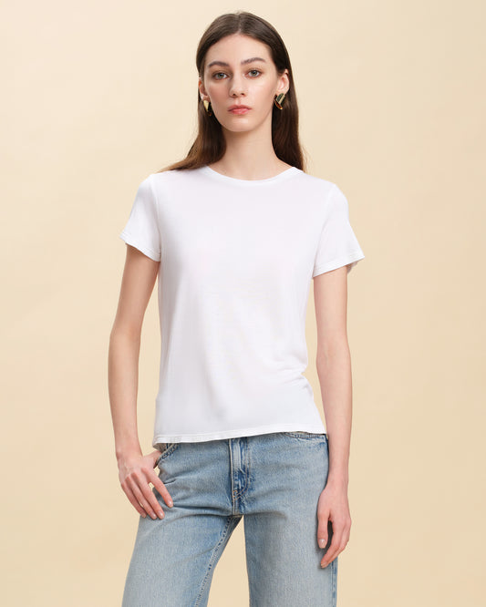 Timeless Modal Silk Tee