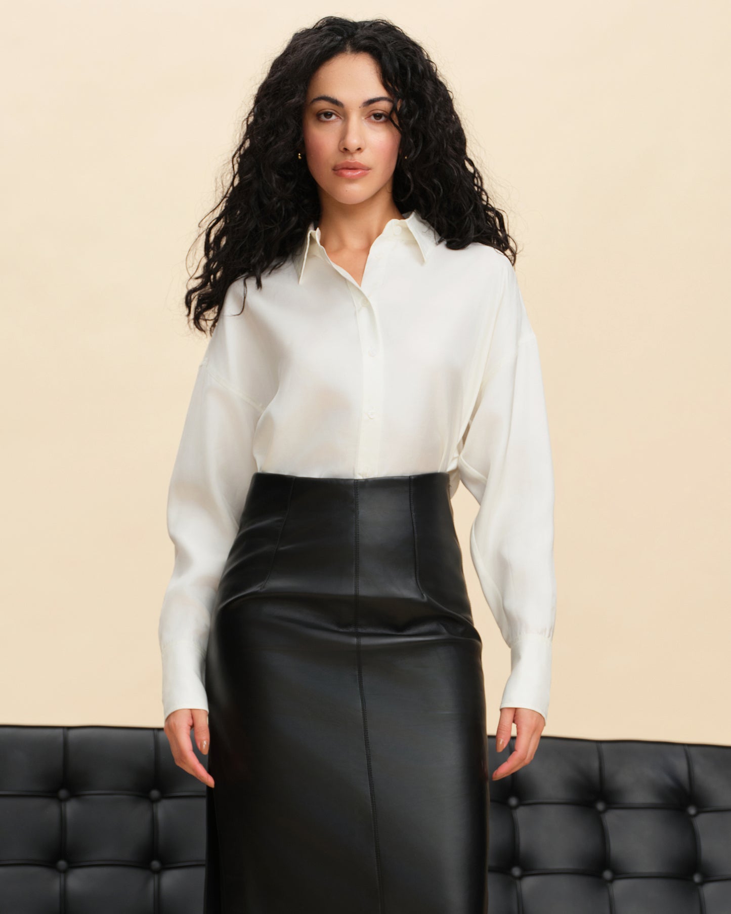 Silk Blouse for Work and Leisure