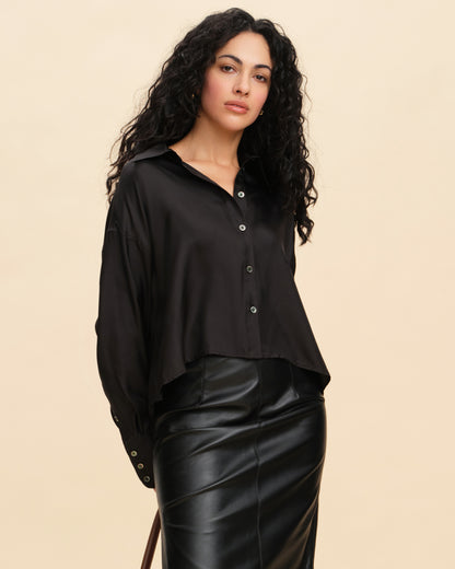 Silk Blouse for Work and Leisure